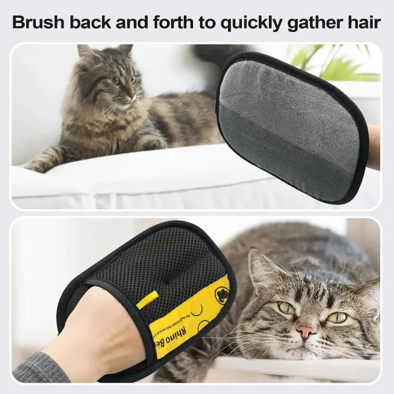 FurSwipe – One-Swipe Pet Hair Glove.